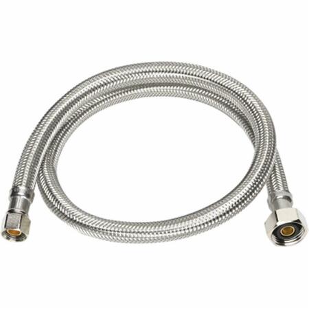 303 PRODUCTS 0.375 In. Flare X 0.5 In. Female Pipe X 12 In. Stainless Steel Faucet Supply Line 210937